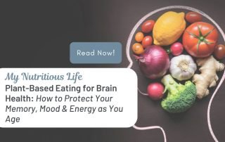 plant-based eating for brain health blog graphic