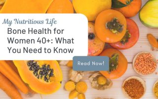 Healthy foods and lifestyle habits that support bone health for women over 40